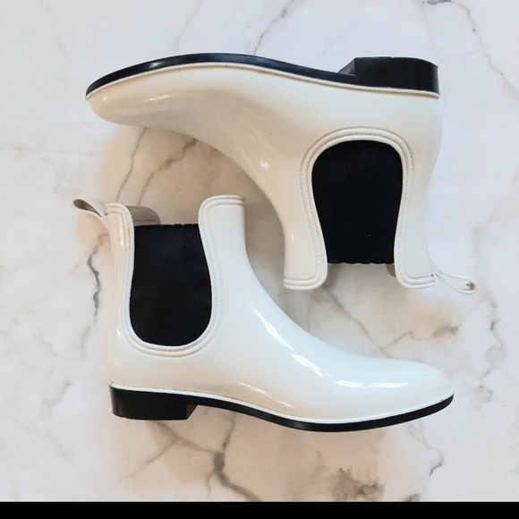 Vintage Shoes - Vintage 90's Chelsea Rain Boots, Stormtrooper